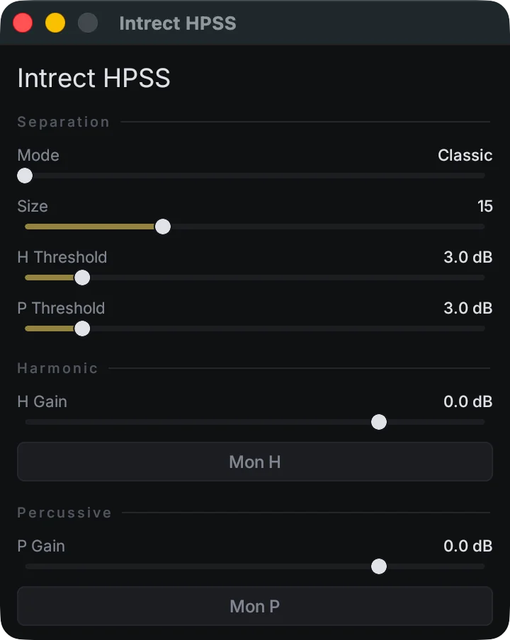 Actual Intrect HPSS standalone interface
